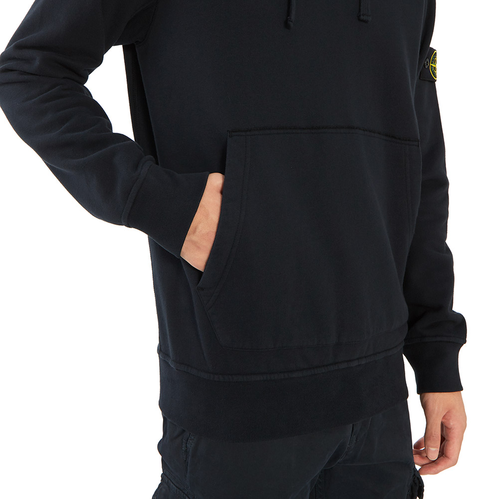 스톤아일랜드(STONE ISLAND) 와펜 남자 후드 긴팔 기모 맨투맨 티셔츠 711562820 V0020