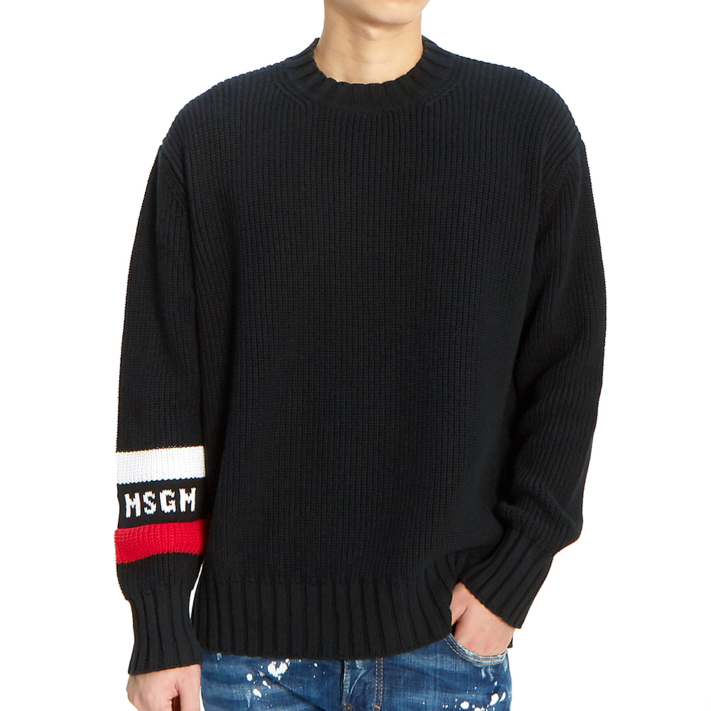 엠에스지엠(MSGM) 로고 남자 니트 2640MM124 195046 99