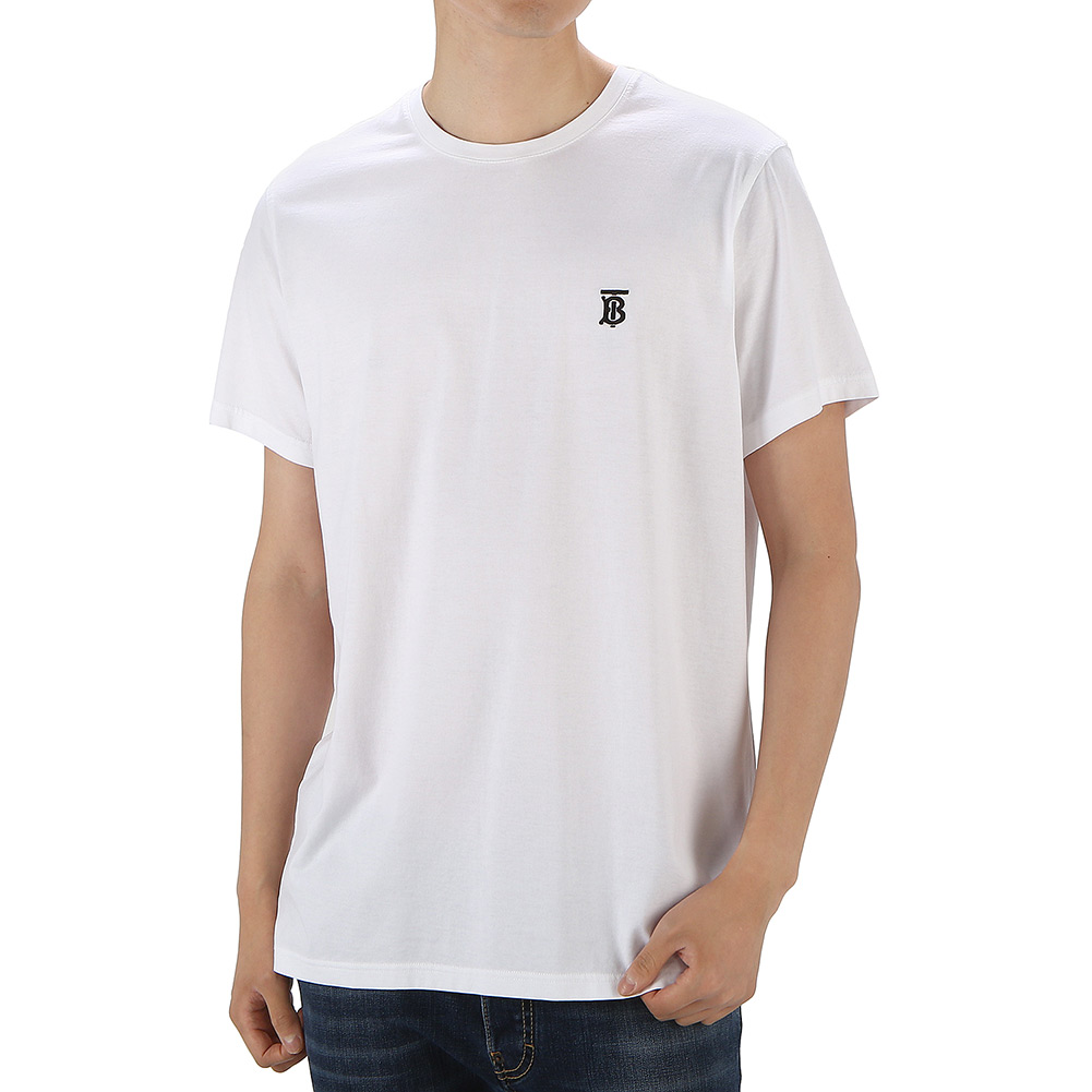 버버리(BURBERRY) 모노그램 남자 반팔티셔츠 PARKER 8014021 A1464