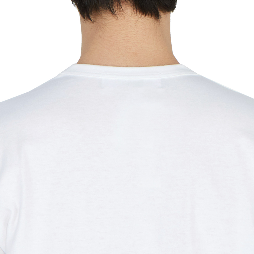 꼼데가르송(COMME DES GARCONS) 스크래치 레드와펜 반팔티셔츠 AZ T034 051 1 (남여공용) SA_AZ T034 051 1_102
