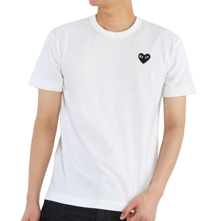 꼼데가르송(COMME DES GARCONS) 블랙와펜 남성 반팔티셔츠 AZ T064 051 2