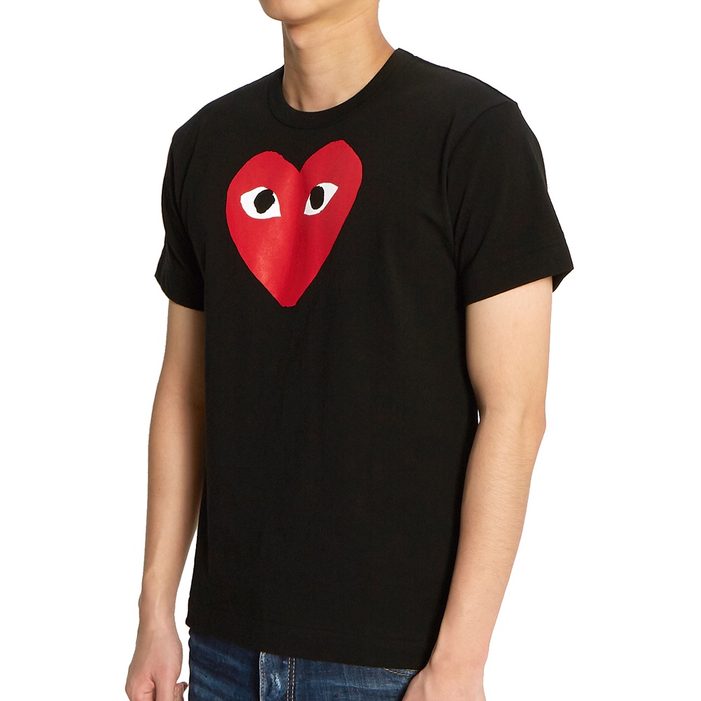 꼼데가르송(COMME DES GARCONS) 하트 남자 반팔티셔츠 AZ T112 051 1