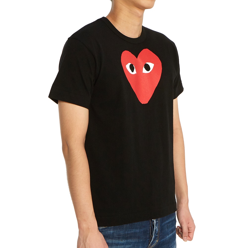 꼼데가르송(COMME DES GARCONS) 하트 남자 반팔티셔츠 AZ T112 051 1