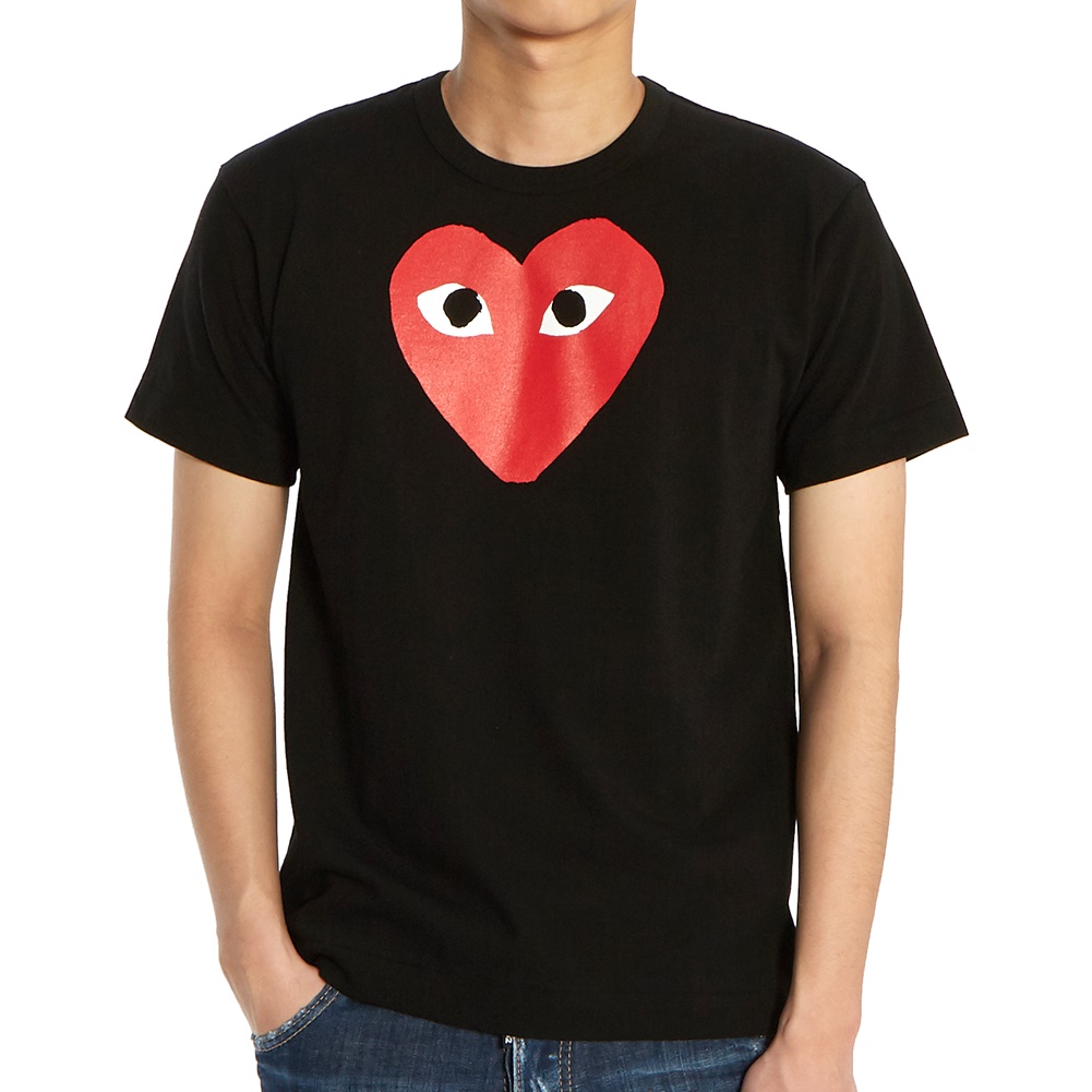 꼼데가르송(COMME DES GARCONS) 하트 남자 반팔티셔츠 AZ T112 051 1