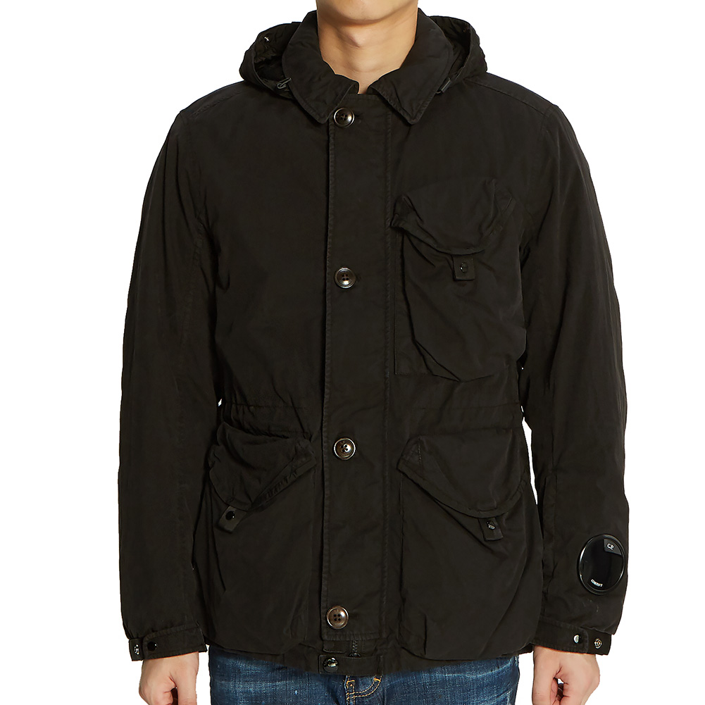 씨피컴퍼니(CP COMPANY) 라미르 고글 렌즈 남자 패딩 자켓 07CMOW205A 005503G 999