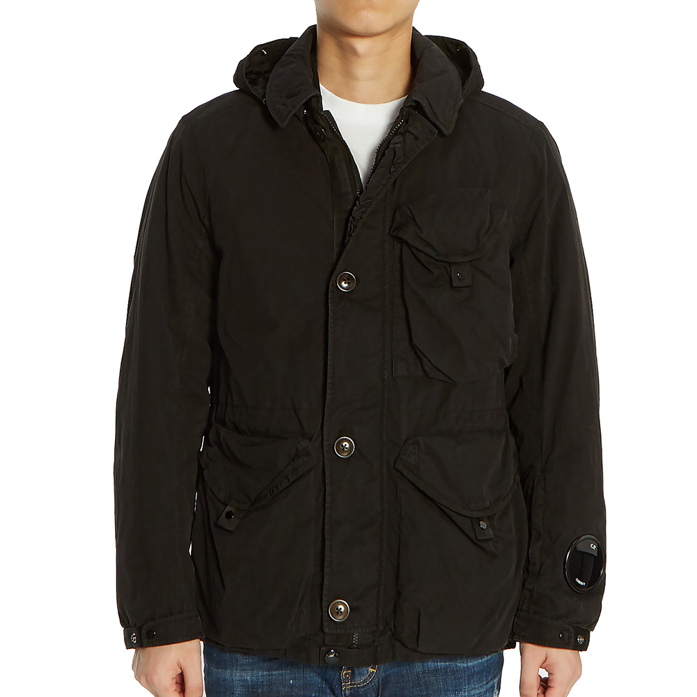 씨피컴퍼니(CP COMPANY) 라미르 고글 렌즈 남자 패딩 자켓 07CMOW205A 005503G 999