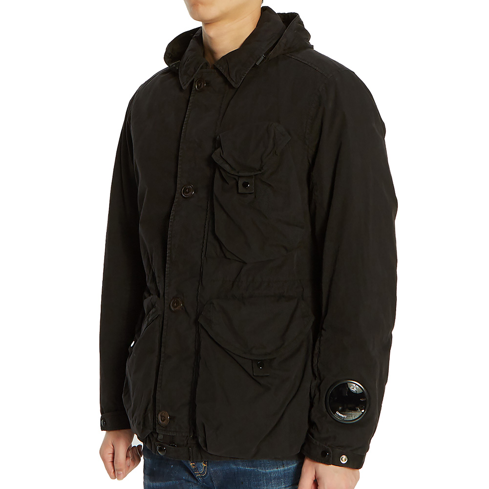 씨피컴퍼니(CP COMPANY) 라미르 고글 렌즈 남자 패딩 자켓 07CMOW205A 005503G 999