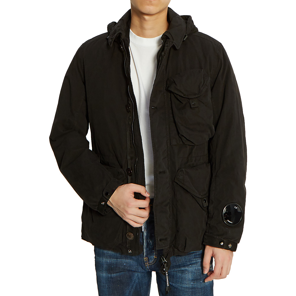씨피컴퍼니(CP COMPANY) 라미르 고글 렌즈 남자 패딩 자켓 07CMOW205A 005503G 999
