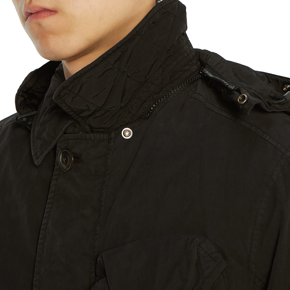 씨피컴퍼니(CP COMPANY) 라미르 고글 렌즈 남자 패딩 자켓 07CMOW205A 005503G 999