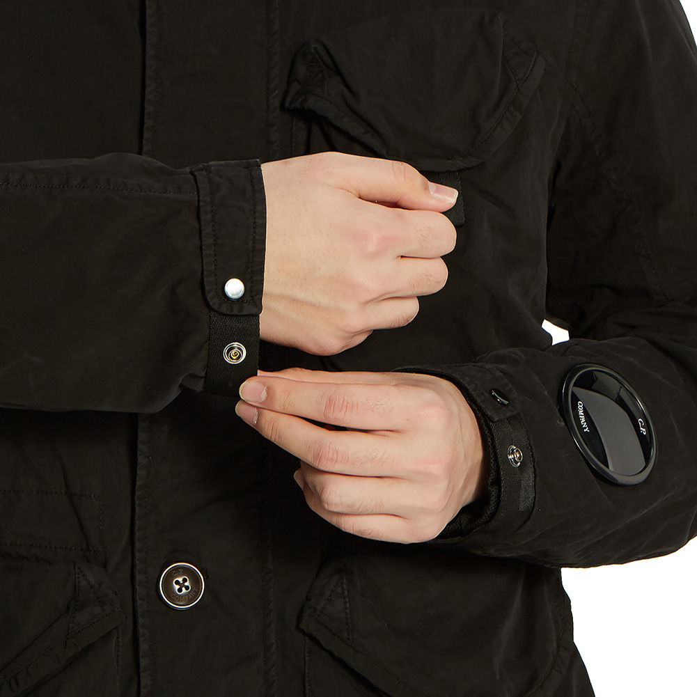 씨피컴퍼니(CP COMPANY) 라미르 고글 렌즈 남자 패딩 자켓 07CMOW205A 005503G 999