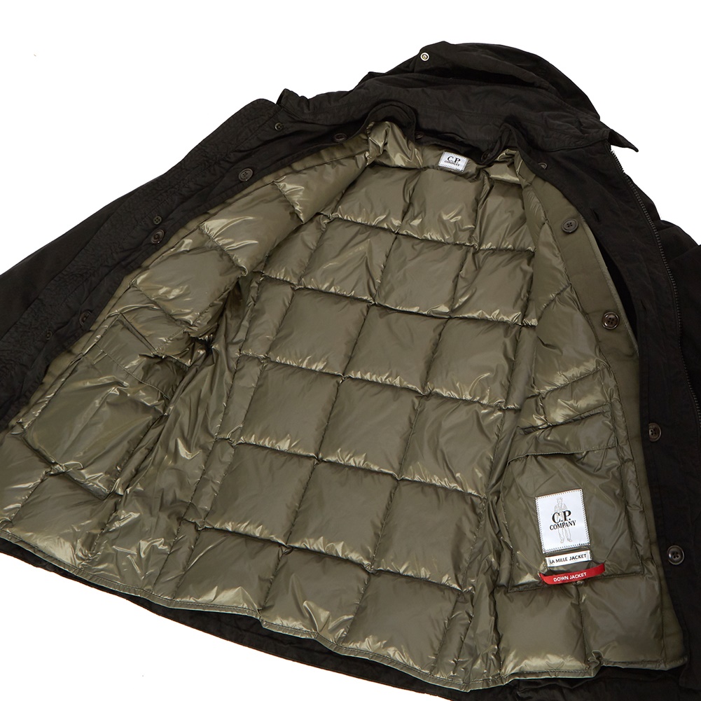 씨피컴퍼니(CP COMPANY) 라미르 고글 렌즈 남자 패딩 자켓 07CMOW205A 005503G 999