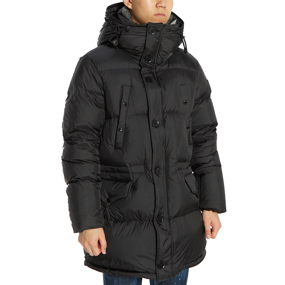버버리(BURBERRY) 로고 후드남자 패딩 점퍼 LOCKWOOD 8018825 A1189