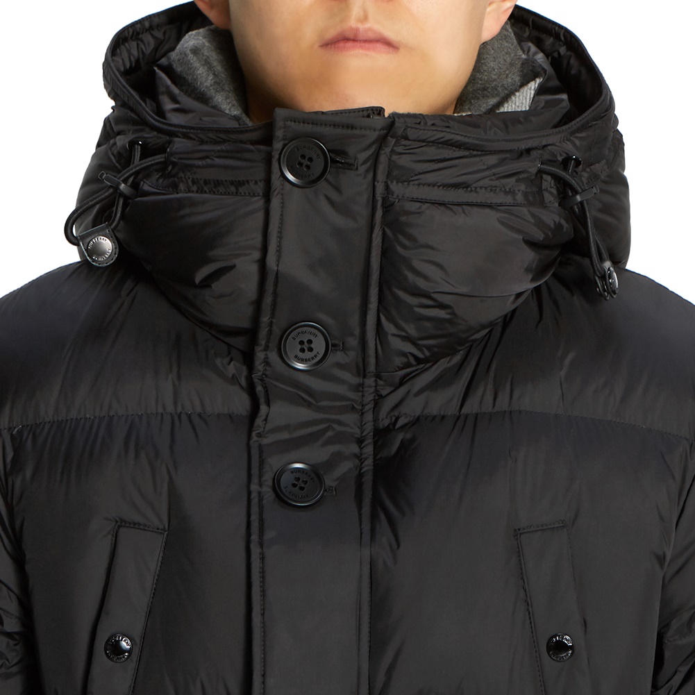 버버리(BURBERRY) 로고 후드남자 패딩 점퍼 LOCKWOOD 8018825 A1189