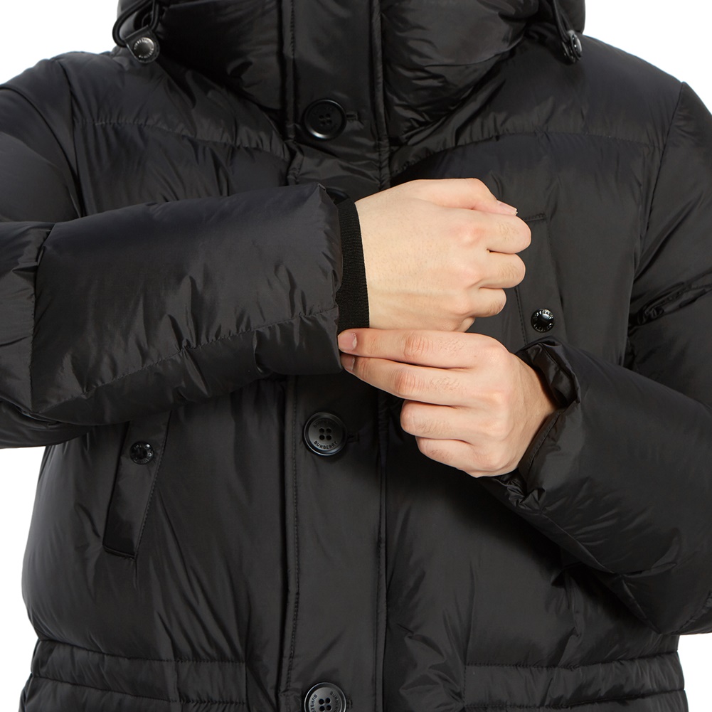 버버리(BURBERRY) 로고 후드남자 패딩 점퍼 LOCKWOOD 8018825 A1189