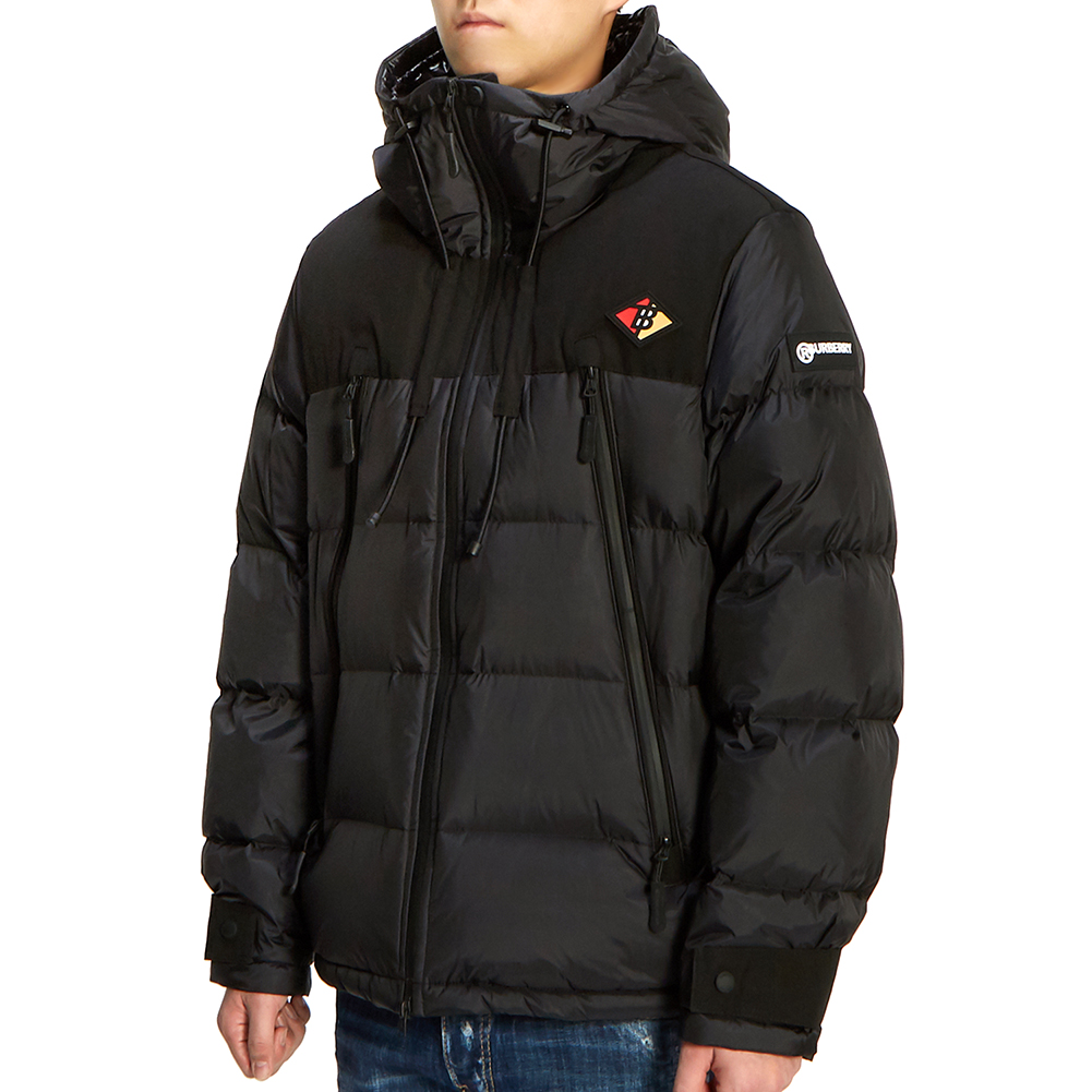 버버리(BURBERRY) 로고 그래픽 남자 패딩 점퍼 WESTCROFT 8018398 A1189
