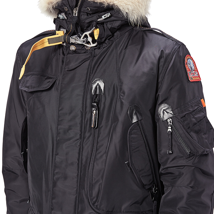 파라점퍼스(PARAJUMPERS) 라이트핸드 마스터피스 남자 점퍼 PMJCKMA03 BLACK