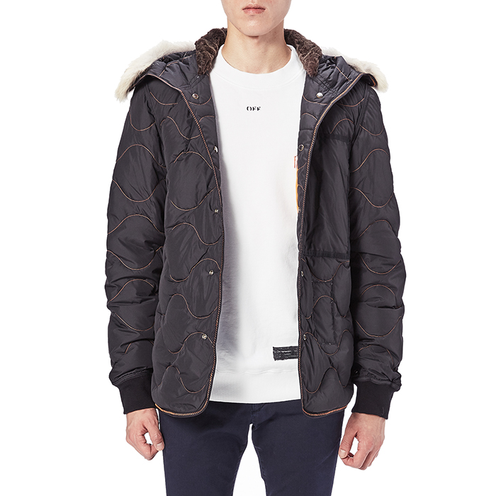 파라점퍼스(PARAJUMPERS) 라이트핸드 마스터피스 남자 점퍼 PMJCKMA03 BLACK