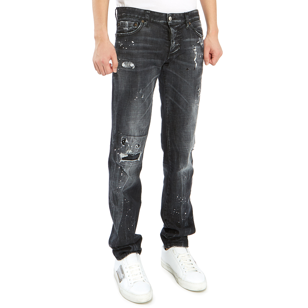 디스퀘어드2(DSQUARED2) 슬림 남자 진 S74LB0490 S30357 900