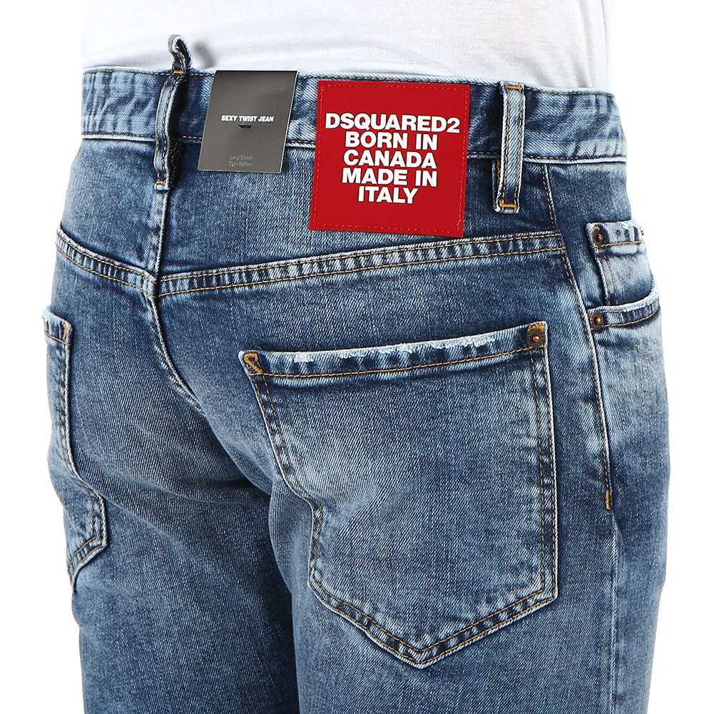 디스퀘어드2(DSQUARED2) 섹시 트위스트 남자 진 S74LB0567 S30663 470