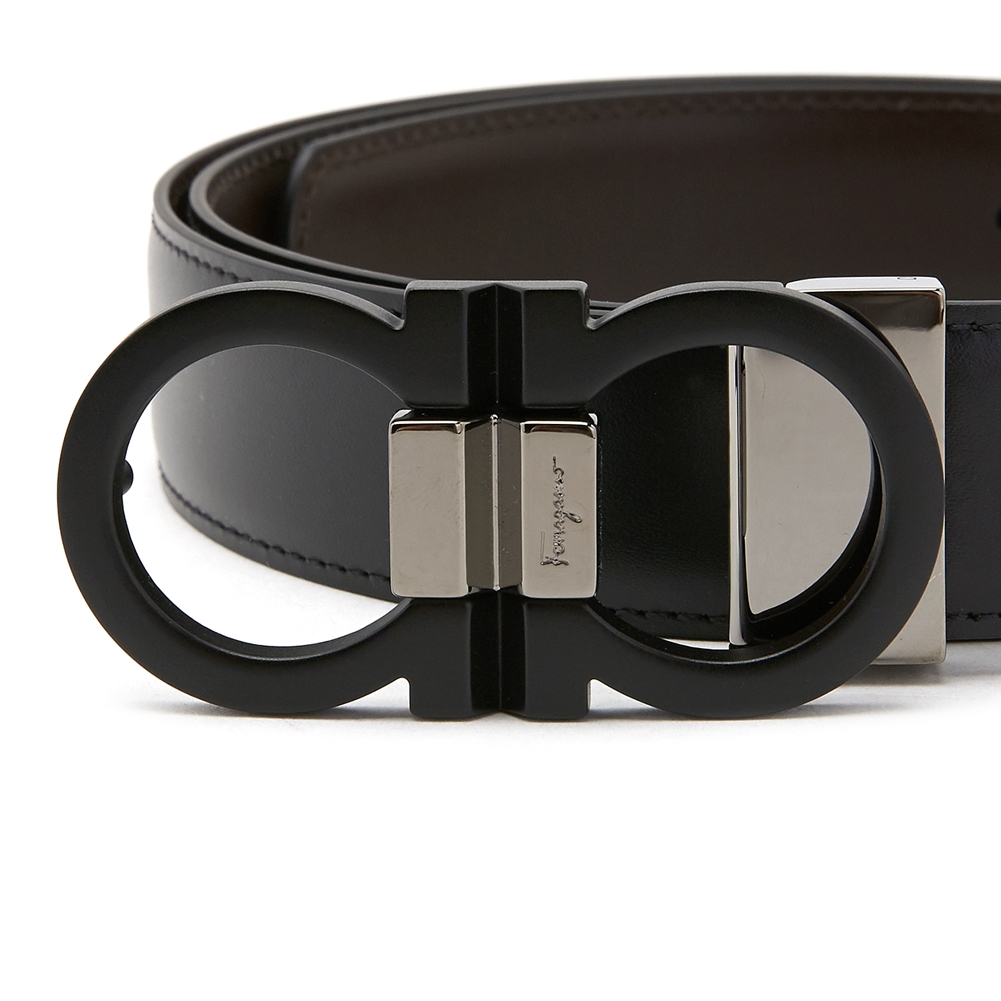 페라가모(FERRAGAMO) 더블 간치니 남자 양면 캐쥬얼벨트 (프리컷팅) 67 8648 00 0705629