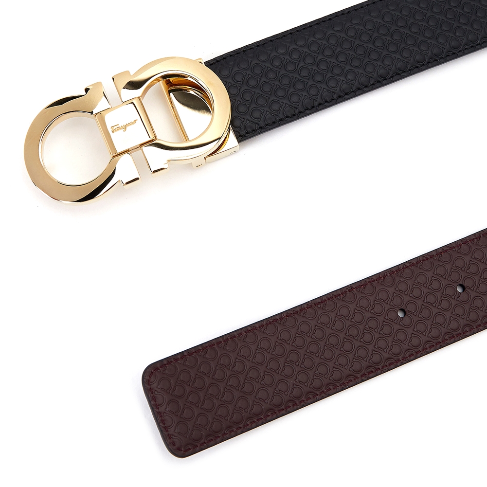 페라가모(FERRAGAMO) 더블 간치니 남자 양면 캐쥬얼벨트 (프리컷팅) 67 9535 00 0714464