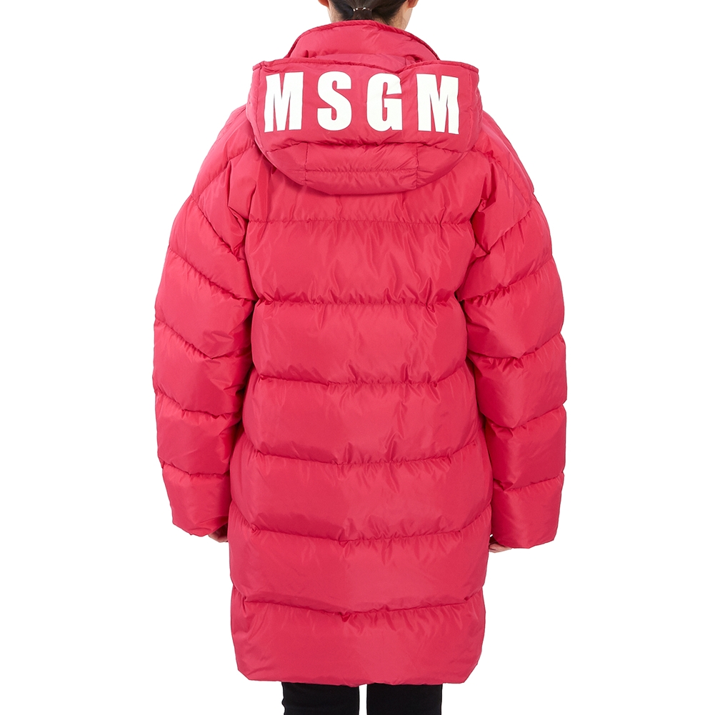 엠에스지엠(MSGM) 로고 여자 롱 패딩 자켓 2741MDH24X 195752 14