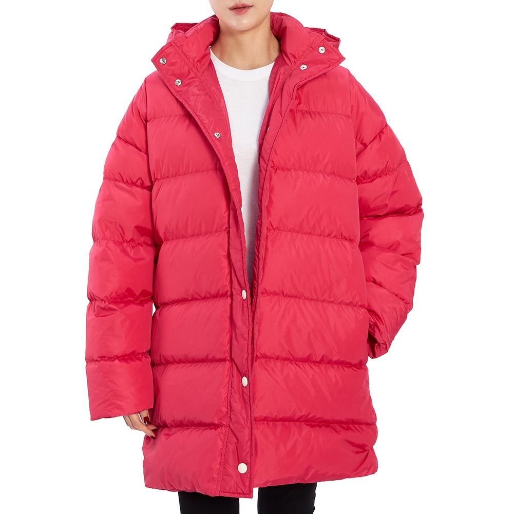 엠에스지엠(MSGM) 로고 여자 롱 패딩 자켓 2741MDH24X 195752 14