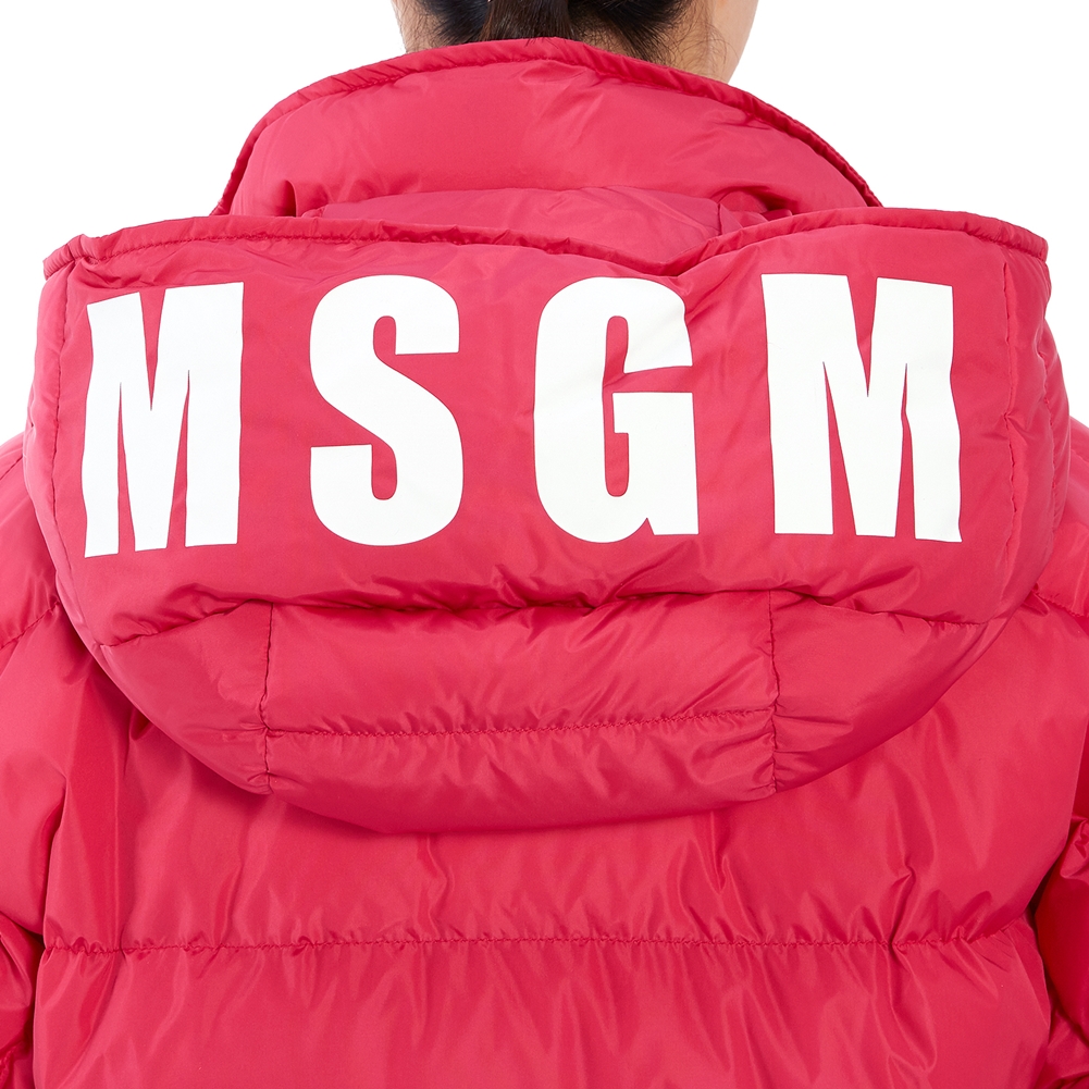 엠에스지엠(MSGM) 로고 여자 롱 패딩 자켓 2741MDH24X 195752 14