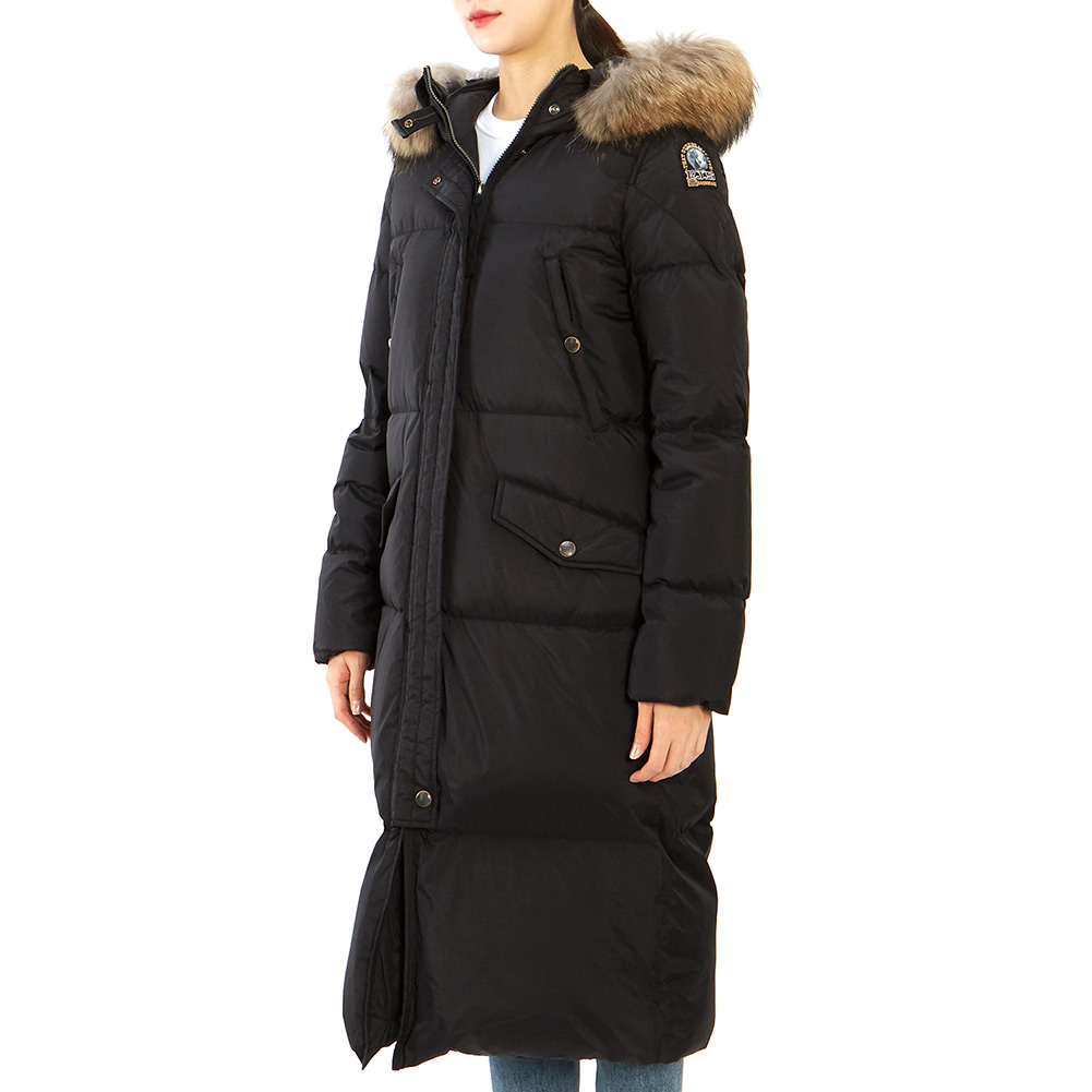 파라점퍼스(PARAJUMPERS) 푸프 여자 롱 패딩 점퍼 PWJCKEL32 BLACK