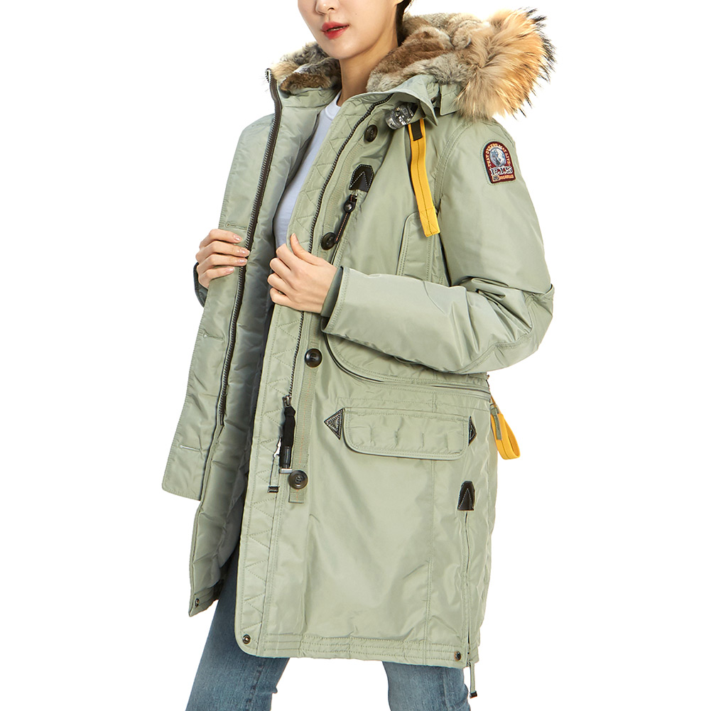 파라점퍼스(PARAJUMPERS) 코디악 마스터피스 여자 패딩 점퍼 PWJCKMA32 ALOE
