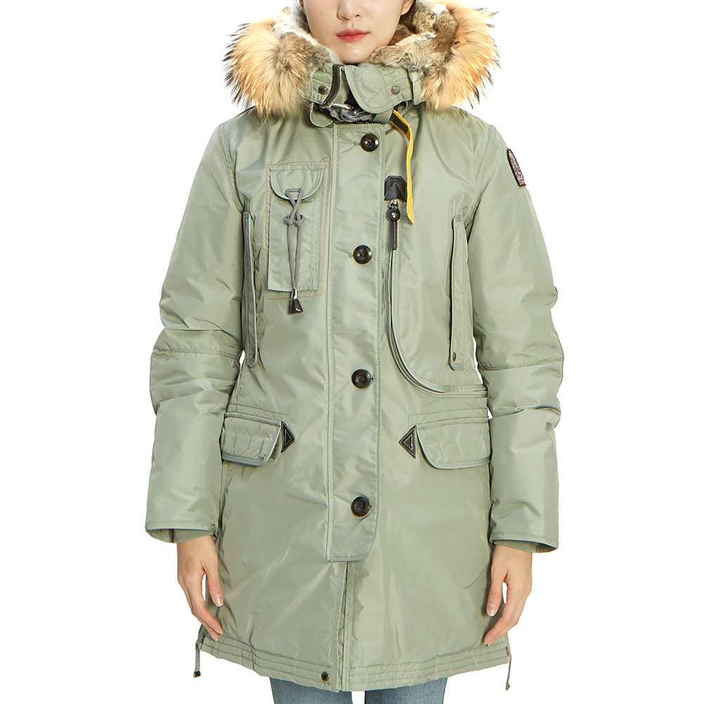 파라점퍼스(PARAJUMPERS) 코디악 마스터피스 여자 패딩 점퍼 PWJCKMA32 ALOE