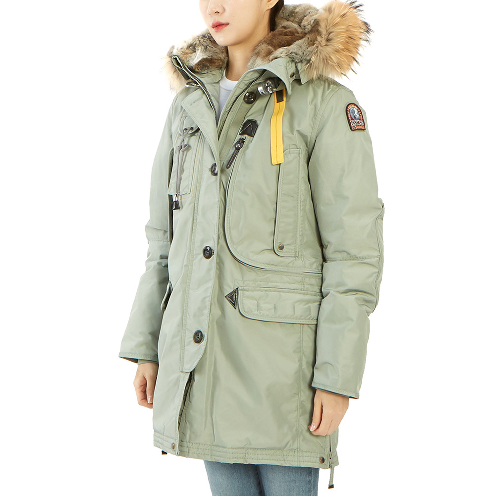 파라점퍼스(PARAJUMPERS) 코디악 마스터피스 여자 패딩 점퍼 PWJCKMA32 ALOE