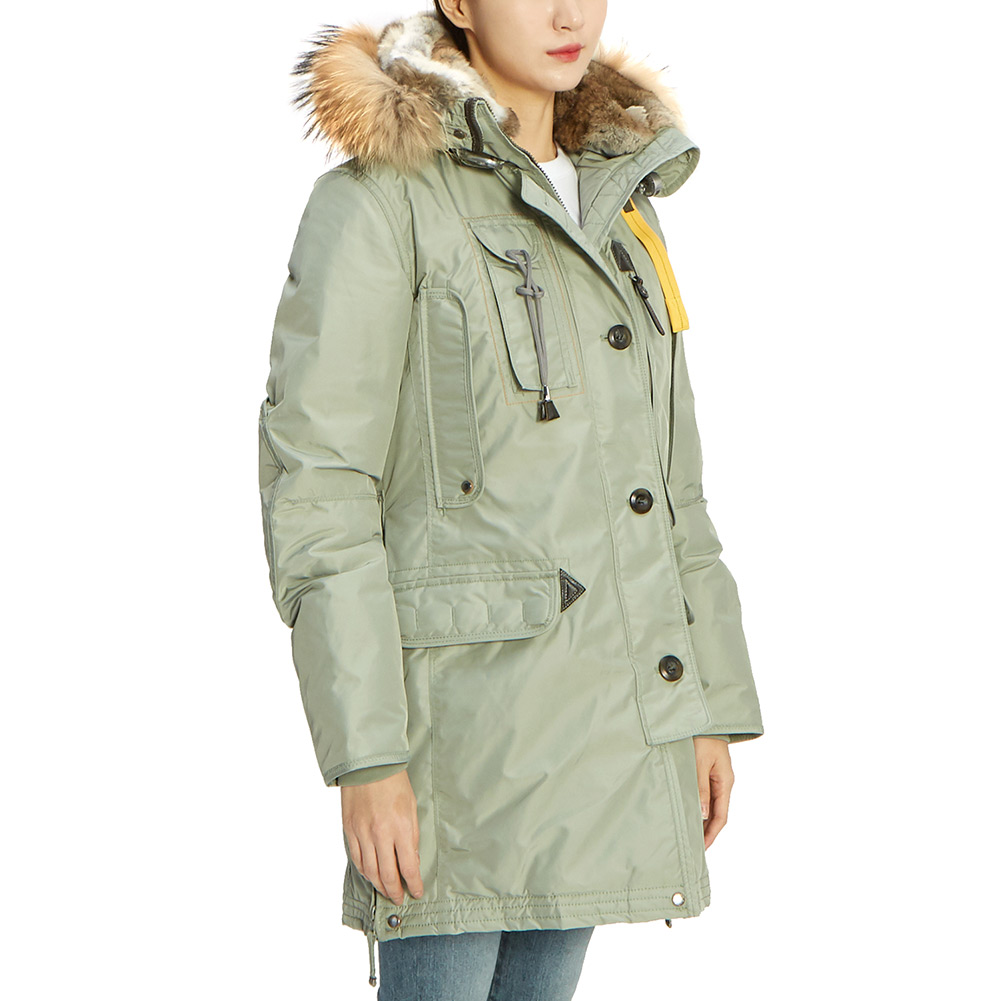 파라점퍼스(PARAJUMPERS) 코디악 마스터피스 여자 패딩 점퍼 PWJCKMA32 ALOE