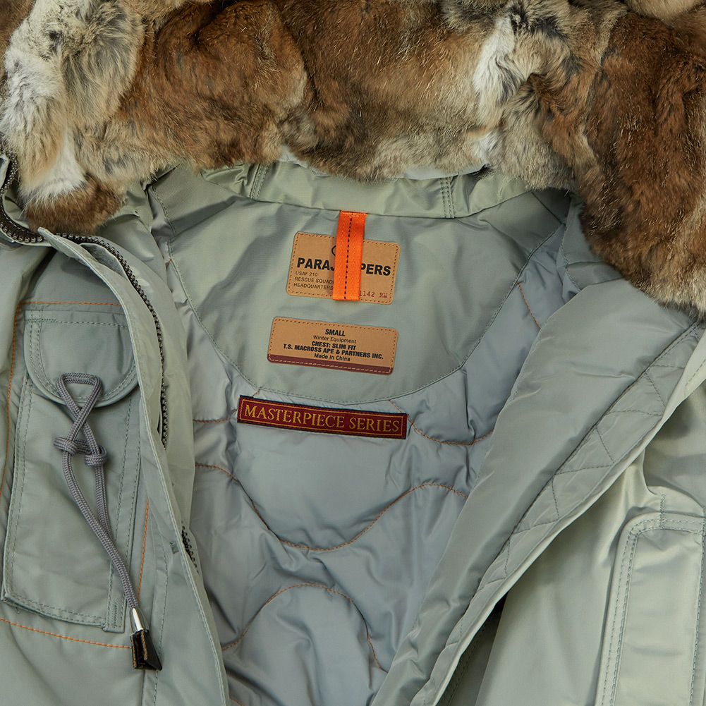 파라점퍼스(PARAJUMPERS) 코디악 마스터피스 여자 패딩 점퍼 PWJCKMA32 ALOE
