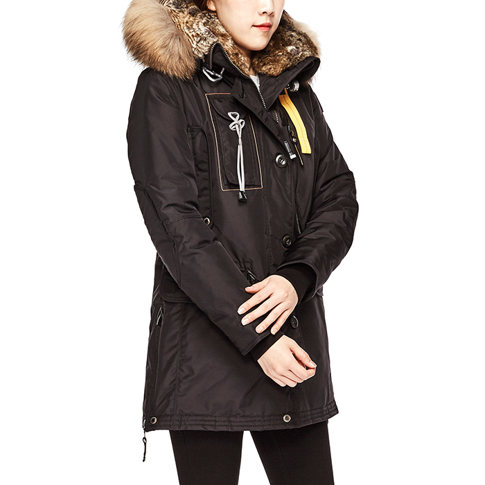파라점퍼스(PARAJUMPERS) 코디악 마스터피스 여자 점퍼 PWJCKMA32 BLACK