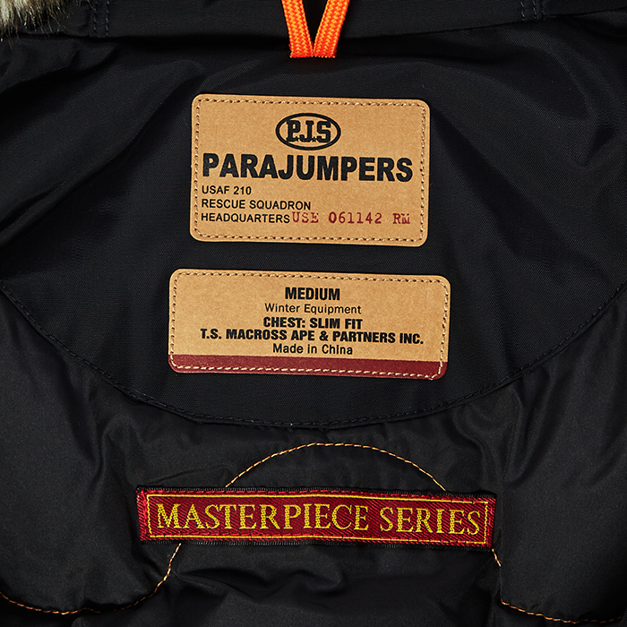 파라점퍼스(PARAJUMPERS) 코디악 마스터피스 여자 점퍼 PWJCKMA32 BLACK