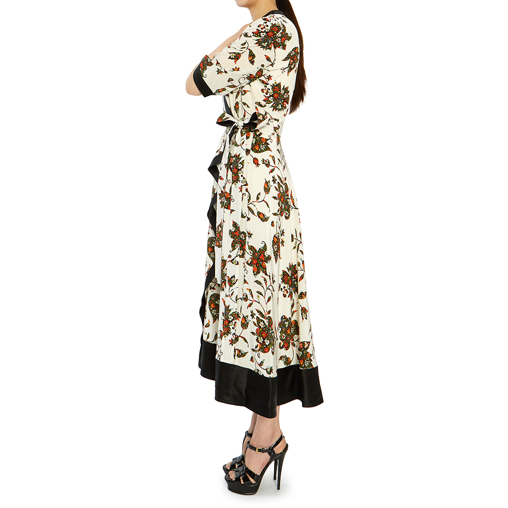 토리버치(TORYBURCH) 프린티드 랩 여자 실크 원피스 61698 893