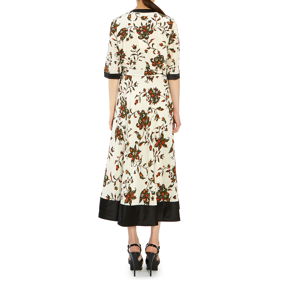 토리버치(TORYBURCH) 프린티드 랩 여자 실크 원피스 61698 893