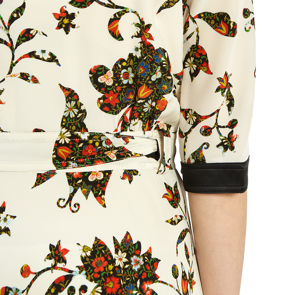 토리버치(TORYBURCH) 프린티드 랩 여자 실크 원피스 61698 893