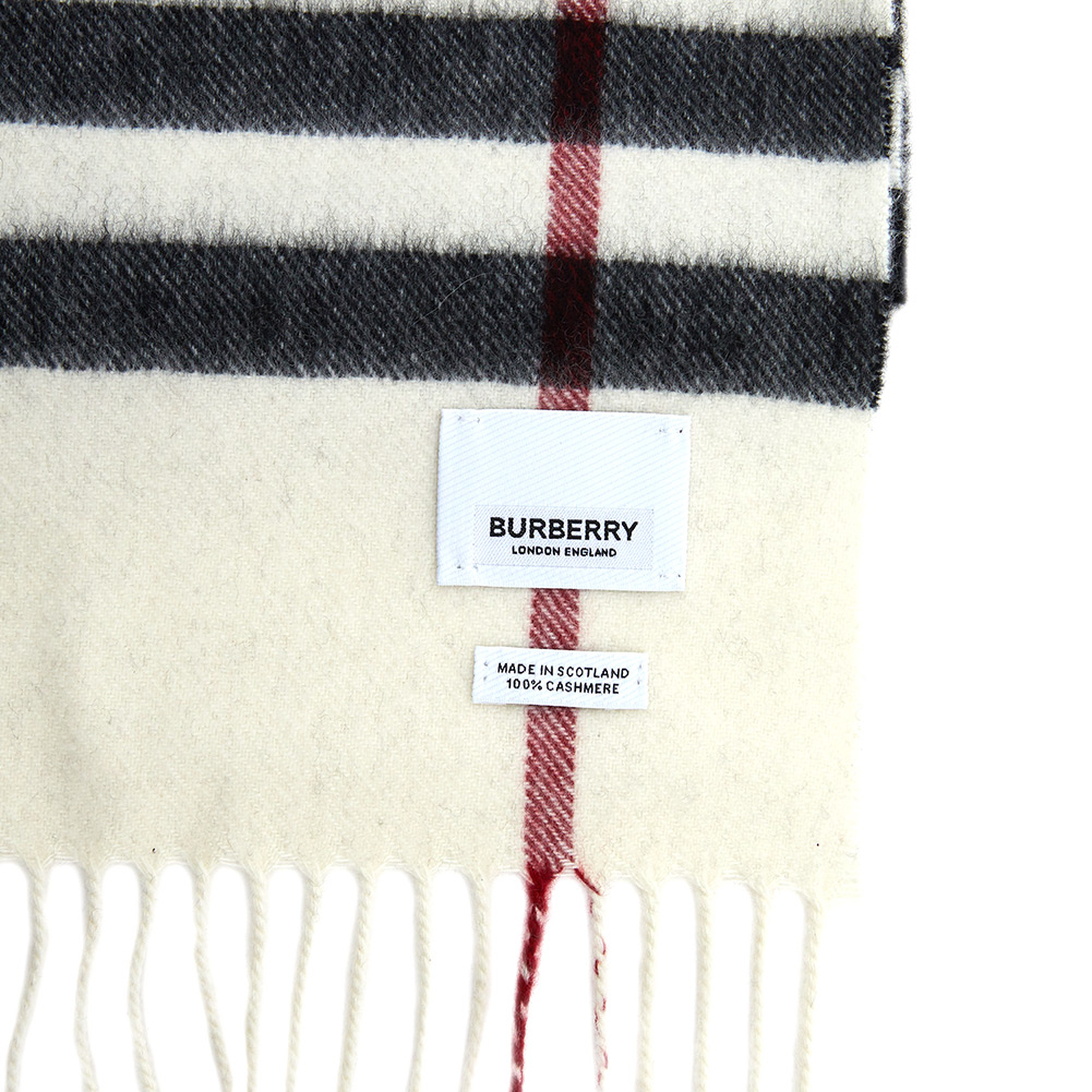 버버리(BURBERRY) 체크 캐시미어 공용 머플러 MU GIANT CHK 8015534