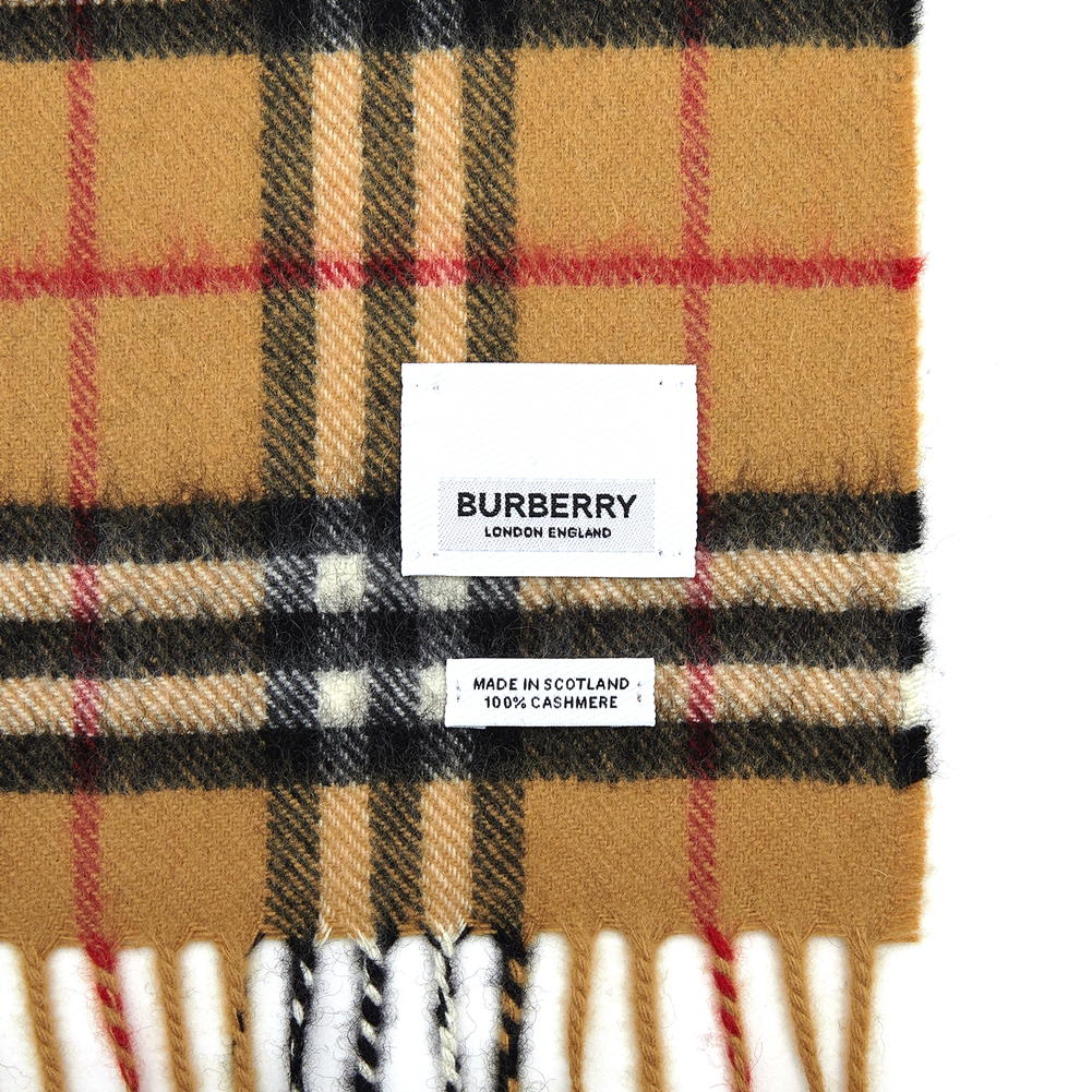 버버리(BURBERRY) 클래식 빈티지 체크 캐시미어 공용 머플러 MU VINTAGE CHK 8015556