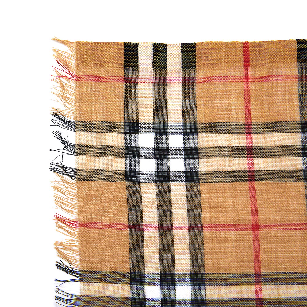 버버리(BURBERRY) 빈티지 체크 울 실크 공용 스카프 MU VTG CHECK 8015505