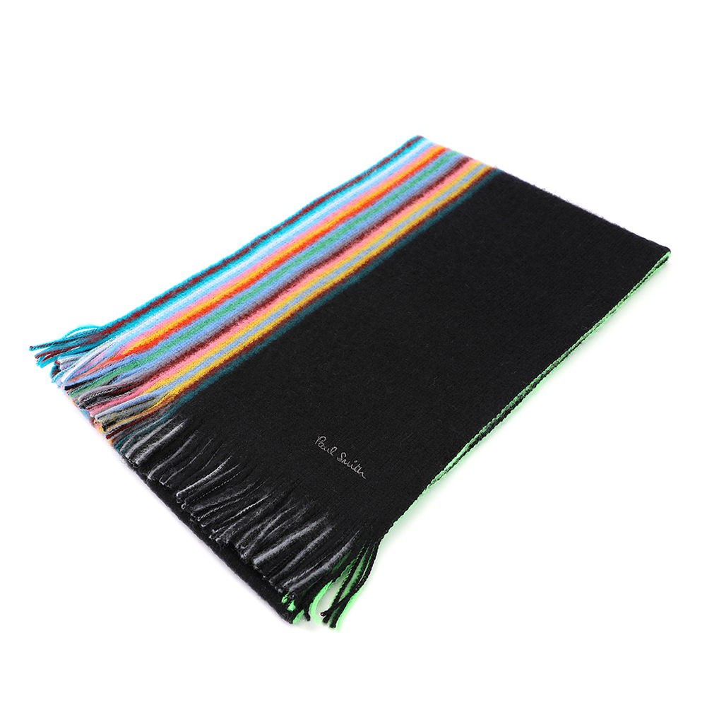 폴스미스(PAUL SMITH) 멀티 컬러 스트라이프 공용 울 머플러 M1A 811E AS10 79