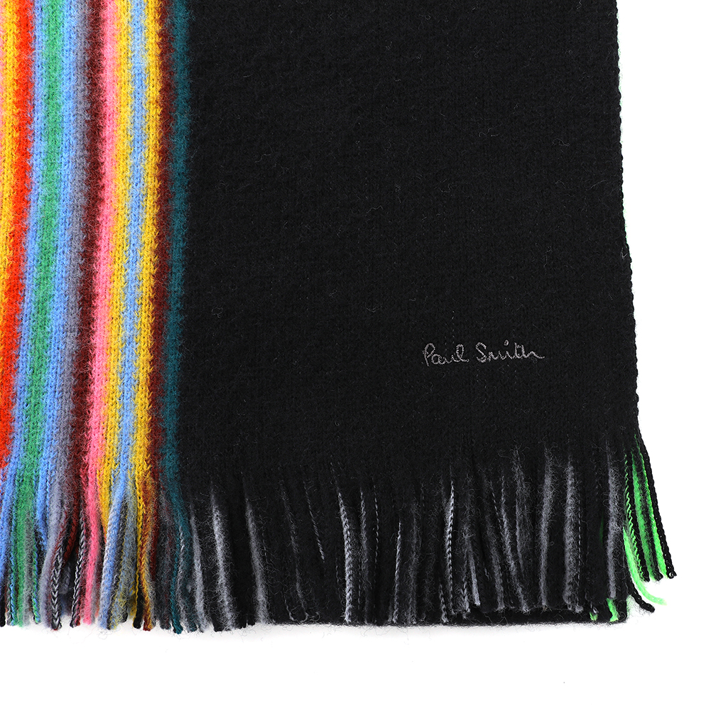폴스미스(PAUL SMITH) 멀티 컬러 스트라이프 공용 울 머플러 M1A 811E AS10 79