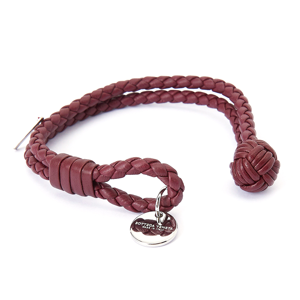 보테가베네타(BOTTEGA VENETA) 보르도 인트레치아토 브레이슬릿 공용 팔찌 113546 V001D 6337