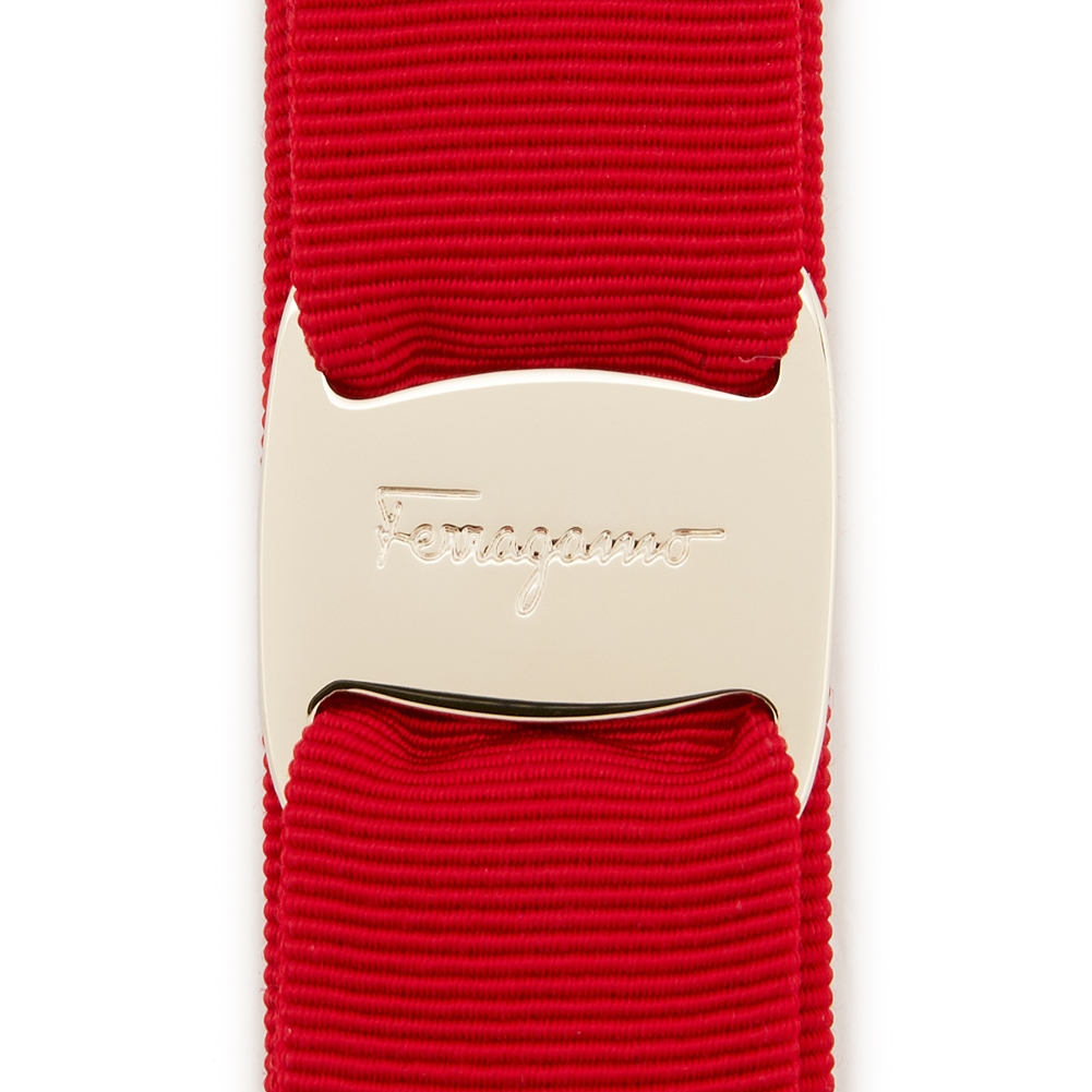 페라가모(FERRAGAMO) 바라 보우 헤어클립 34 2019 03 ROSSO 0495451