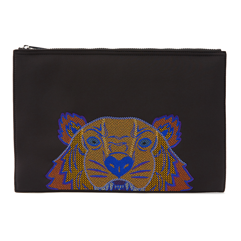 겐조(KENZO) 타이거 자수 도큐먼트 공용 클러치/파우치백 5PM322 F22 99A