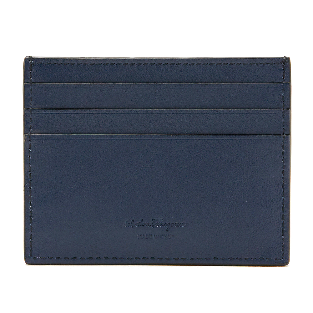 페라가모(FERRAGAMO) 더블 간치니 남자 명함/카드지갑 66 A302 NERO 0698915
