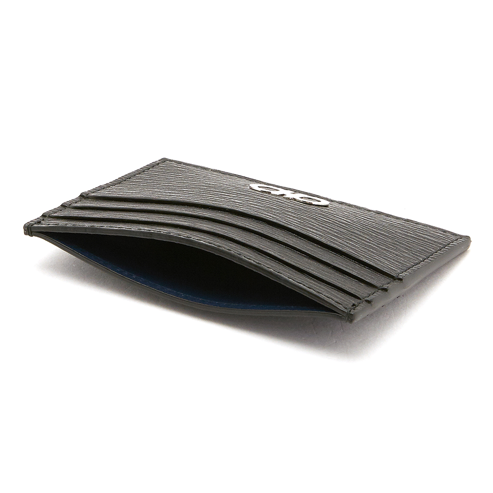 페라가모(FERRAGAMO) 더블 간치니 남자 명함/카드지갑 66 A302 NERO 0698915