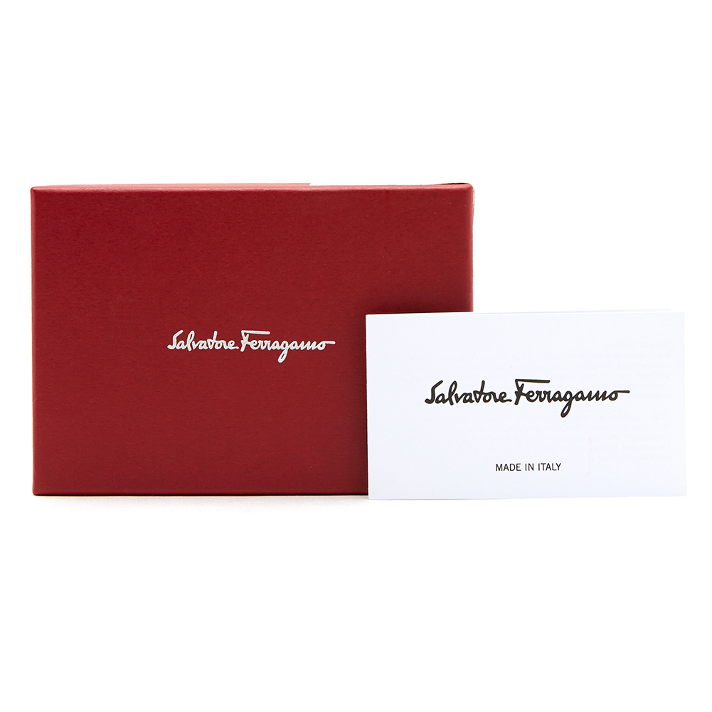페라가모(FERRAGAMO) 더블 간치니 남자 명함/카드지갑 66 A302 NERO 0698915
